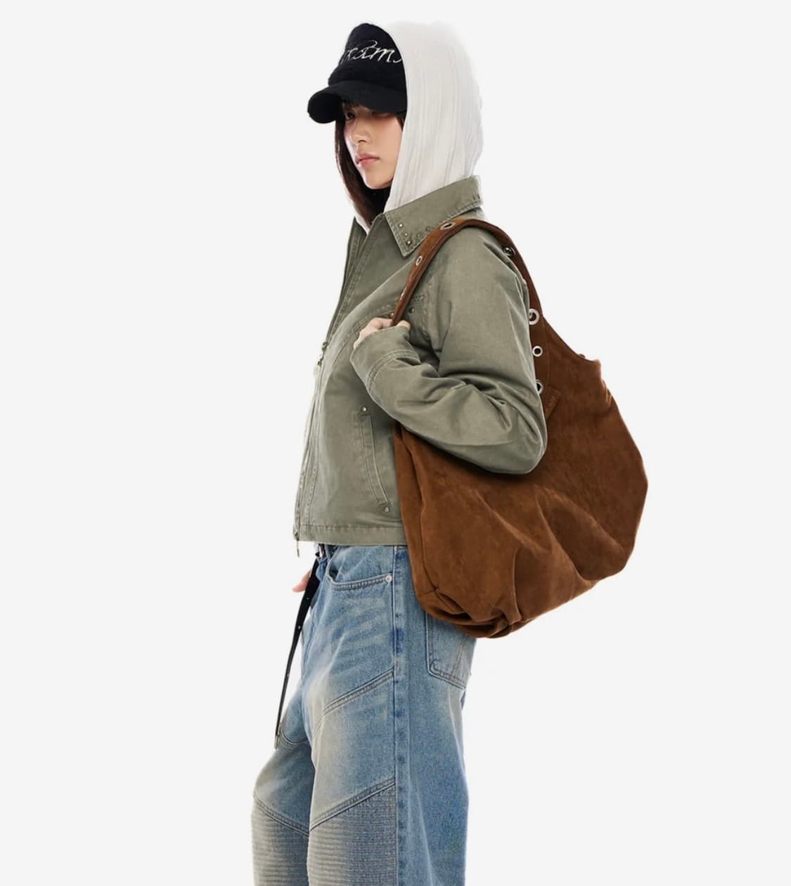 아캄 스웨이드 아일렛 가방 상품이미지3