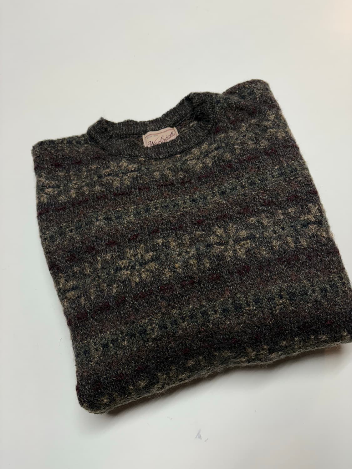 90’s Woolrich Wool Fair isle knit  상품이미지9
