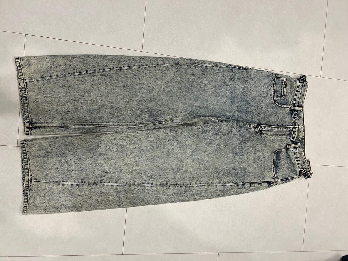 yiyae washed denim blue L 상품이미지3