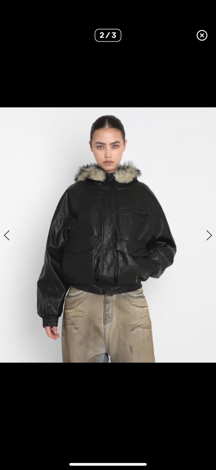 샌드릭 퍼자켓 REVERSIBLE FUR LEATHER 상품이미지2