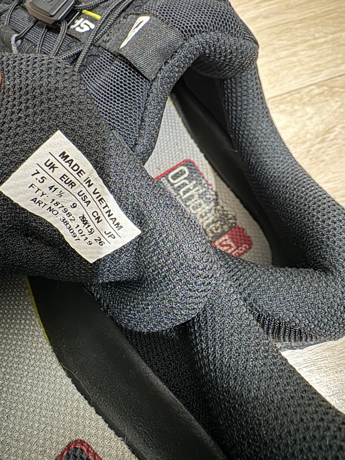 살로몬 salomon / 스피드 크로스 4 블랙 / 260 상품이미지6