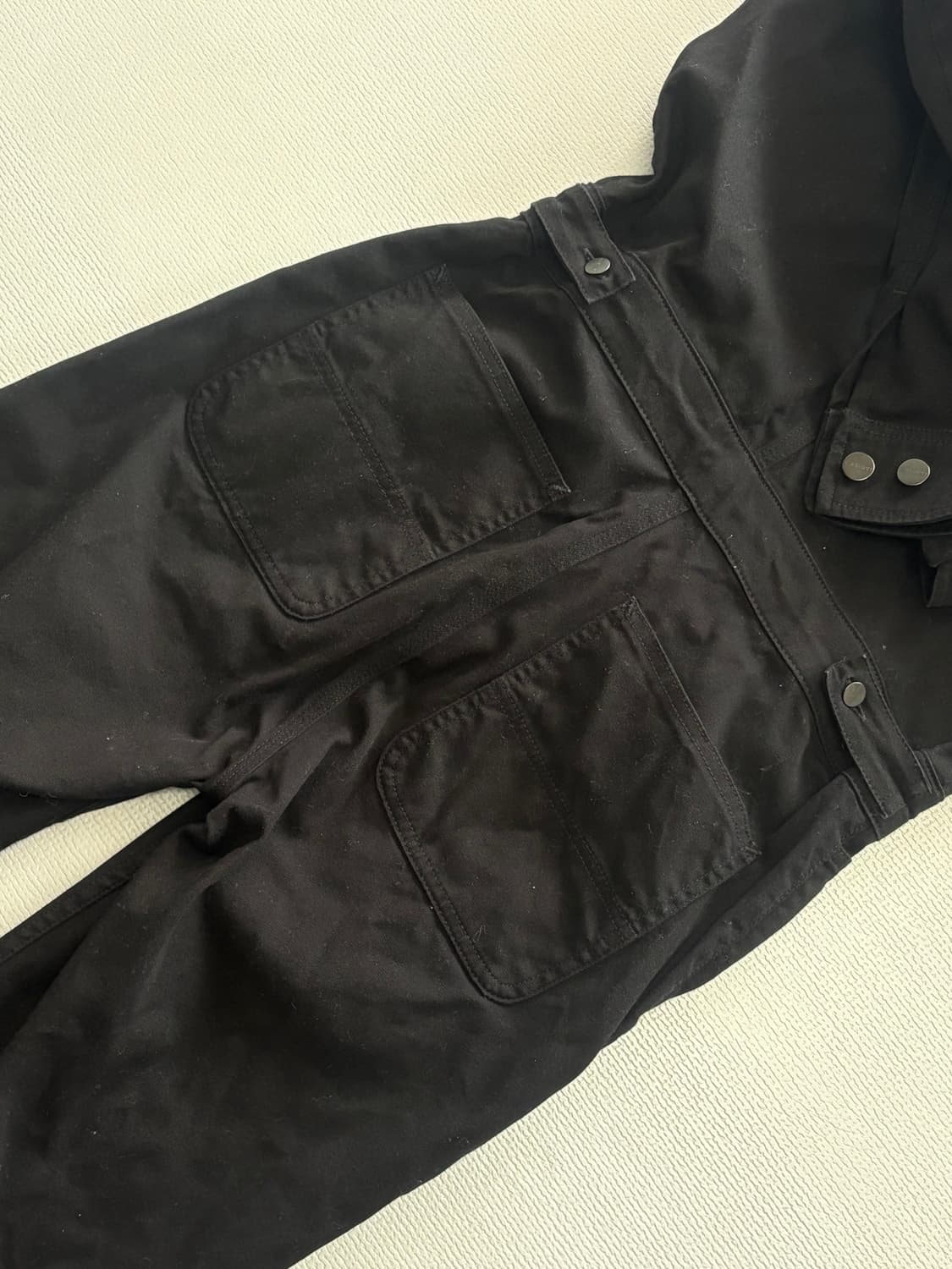 칼하트 점프수트 블랙 XS 상품이미지7