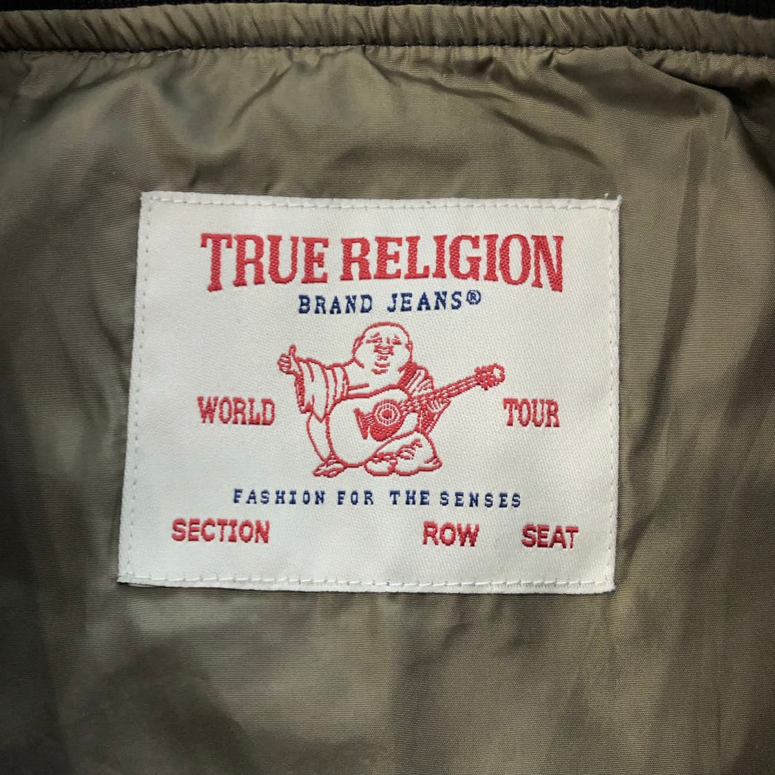 트루릴리전 봄버 블루종 자켓 상품이미지5