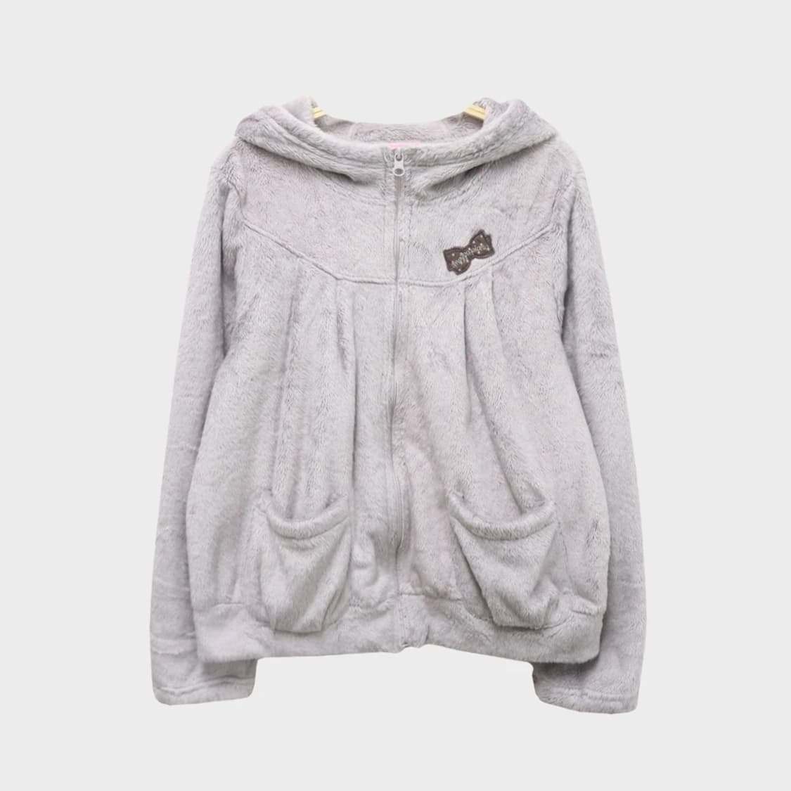 메조피아노 핑크 후리스 후드집업 60980 상품이미지1