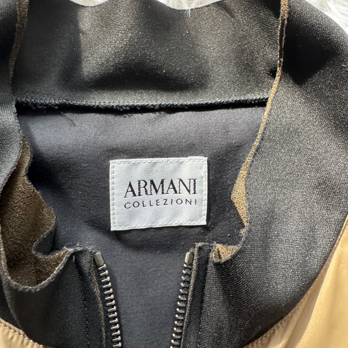 ARMANI 일본빈티지집업셔츠 아르마니빈티지셔츠 아르마니집업 xl 105 상품이미지4