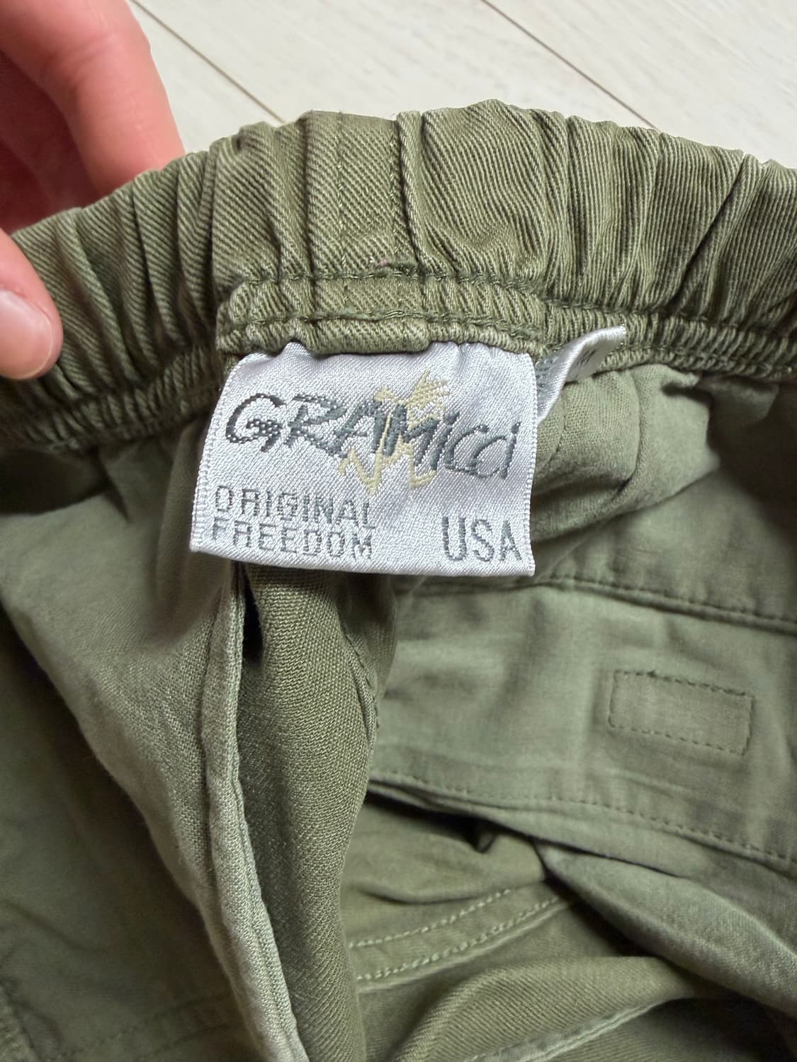 그라미치 루즈테이퍼드 팬츠 m 상품이미지5