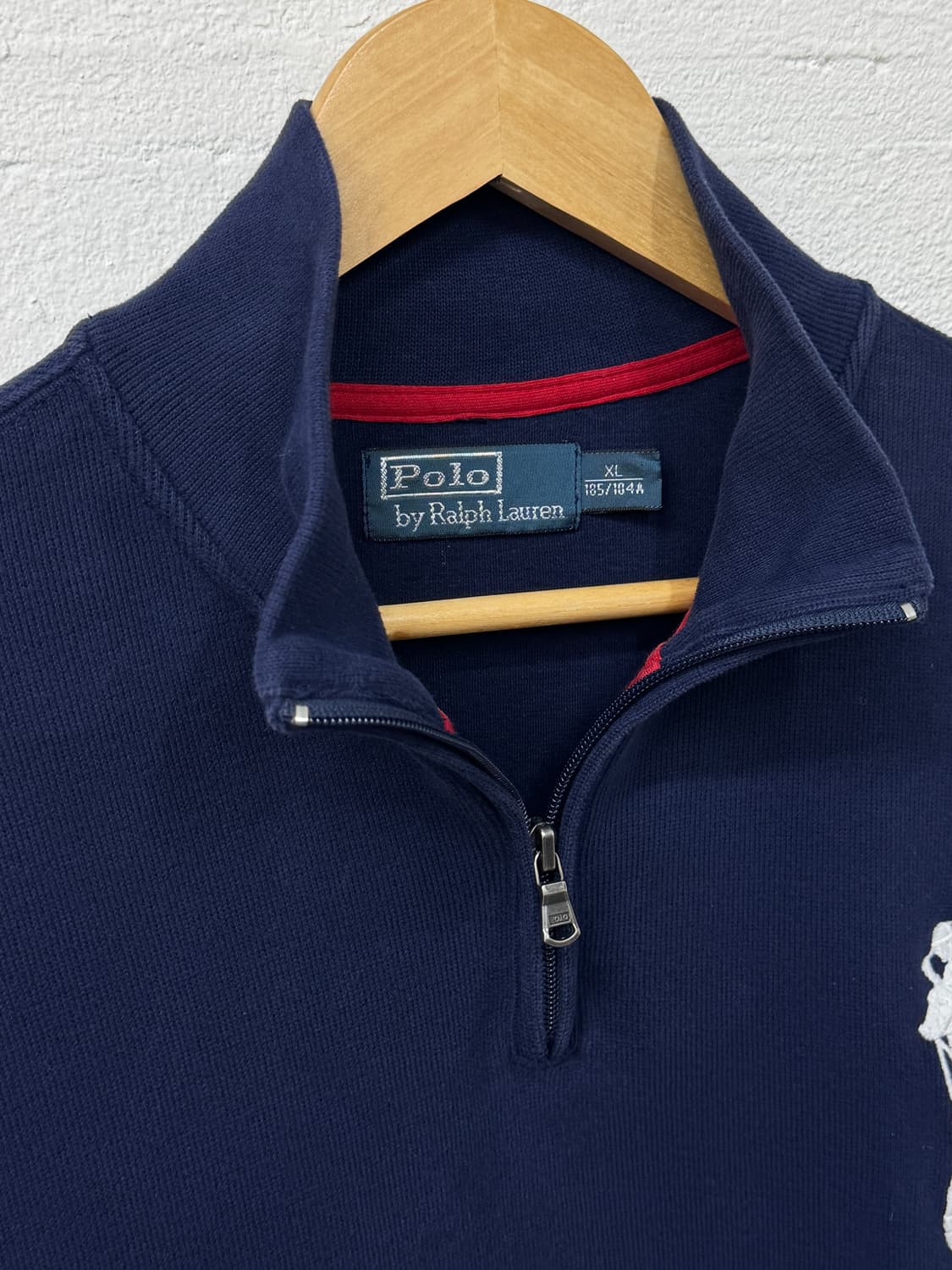 폴로 빅포니 니트 쿼터집업(T50) 상품이미지4