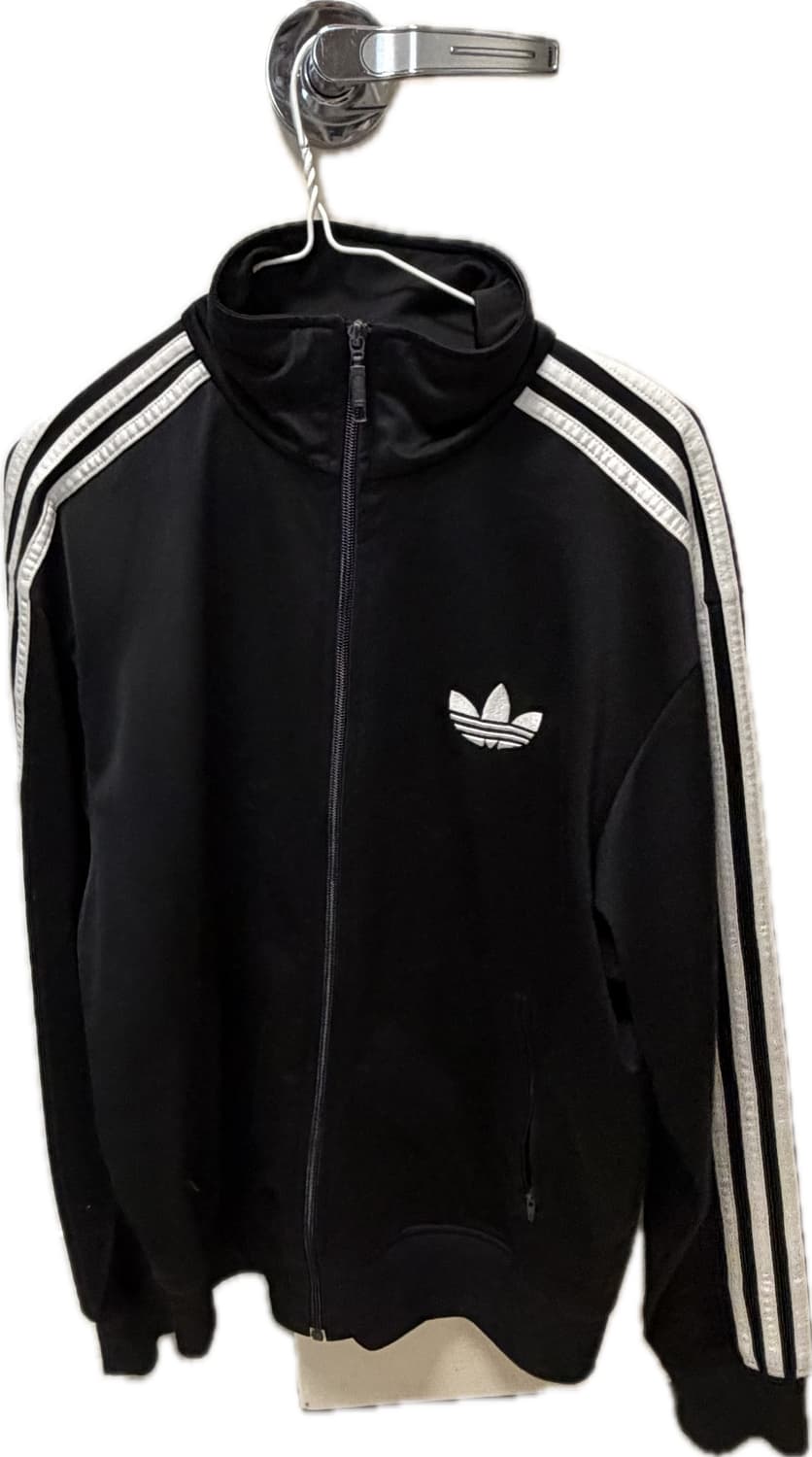 아디다스 빈티지 저지 트랙탑 구 유로파 파이어버드 블랙 상품이미지1