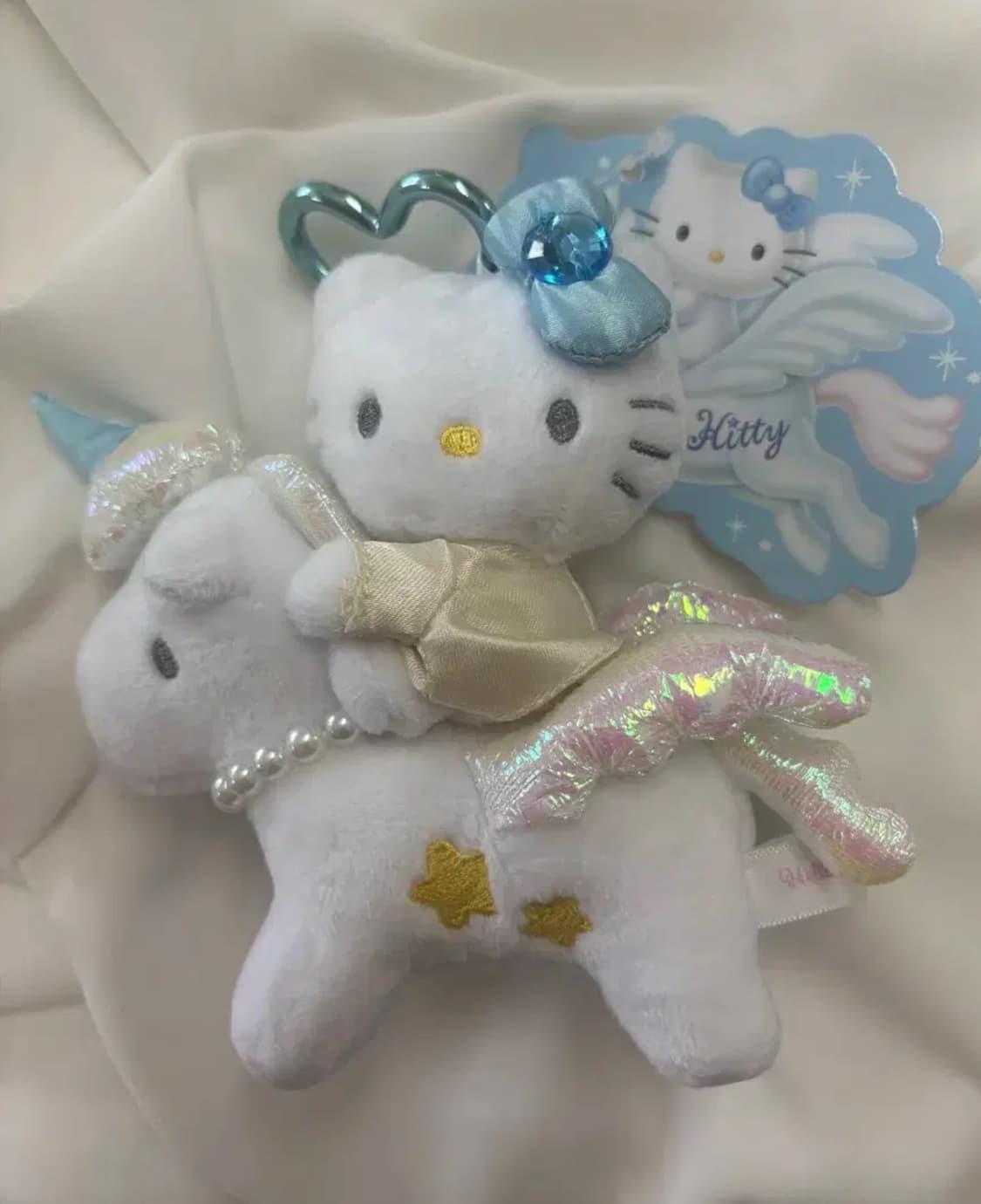 산리오 판타지 헬로 키티 페가수스 유니콘 마스코트(정품) 상품이미지1