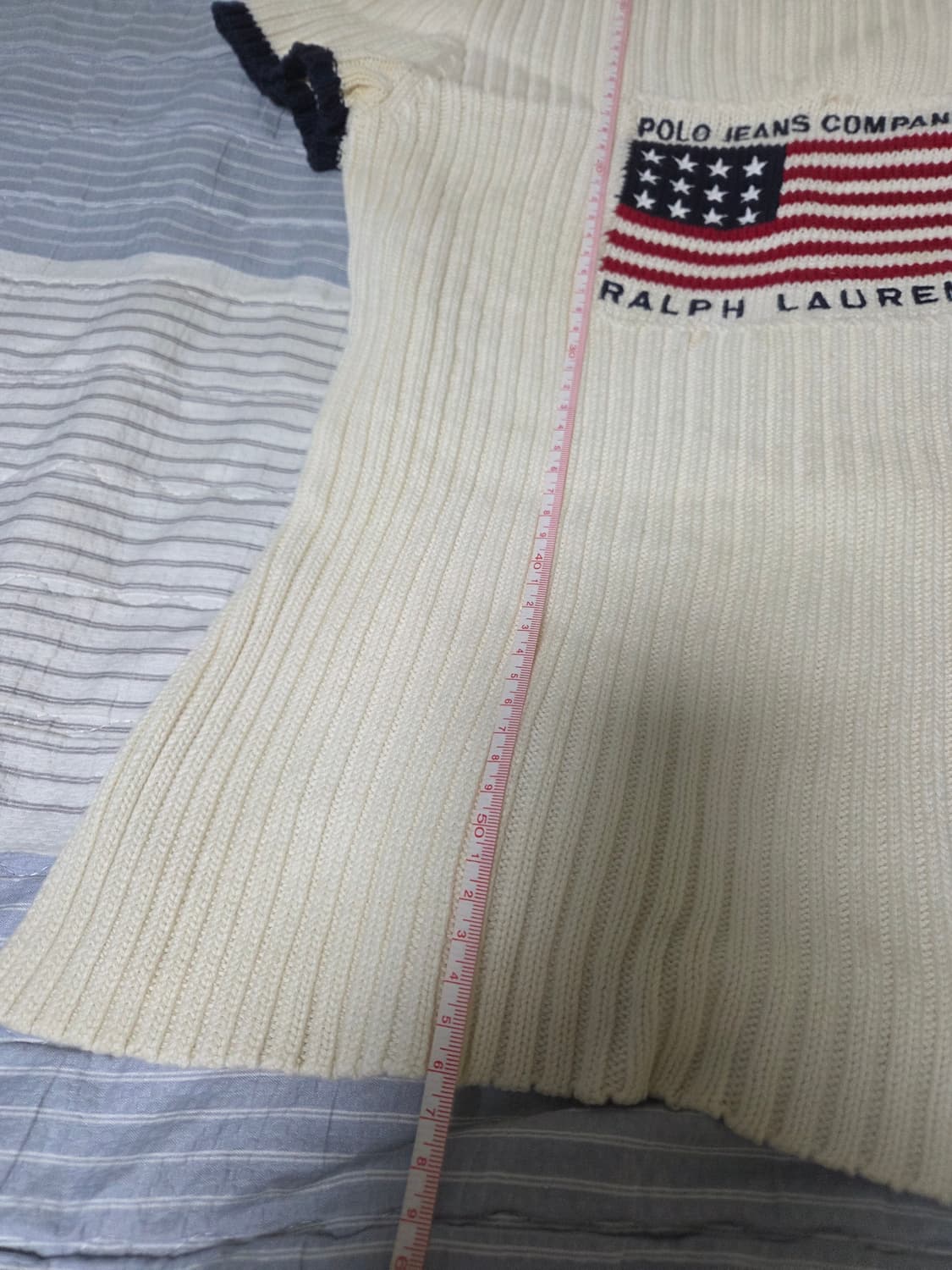 폴로진스 성조기반팔니트 상품이미지5