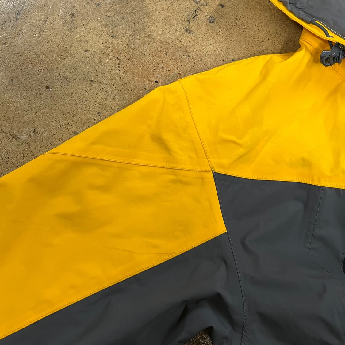 [정품/XS] 노스페이스 HYVENT 바람막이 옐로우 블랙 b10 상품이미지7