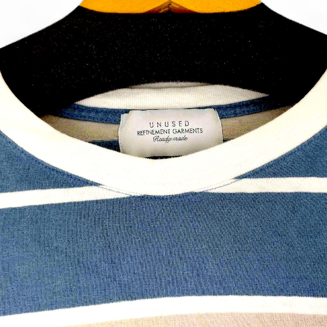 언유즈드 오가닉 코튼 스트라이프 보더티 상품이미지5