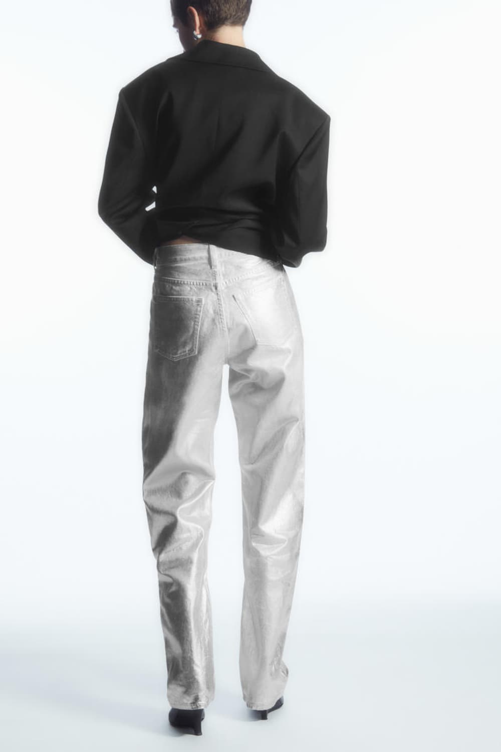 COS Column coated-denim jeans 상품이미지3
