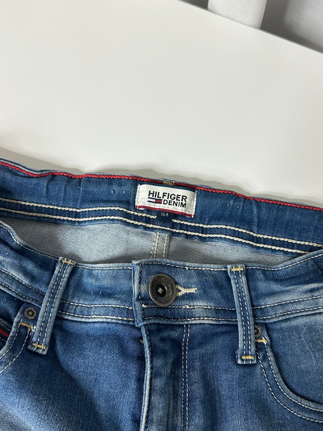 Y2K 타미힐피거 데님 반바지 상품이미지3
