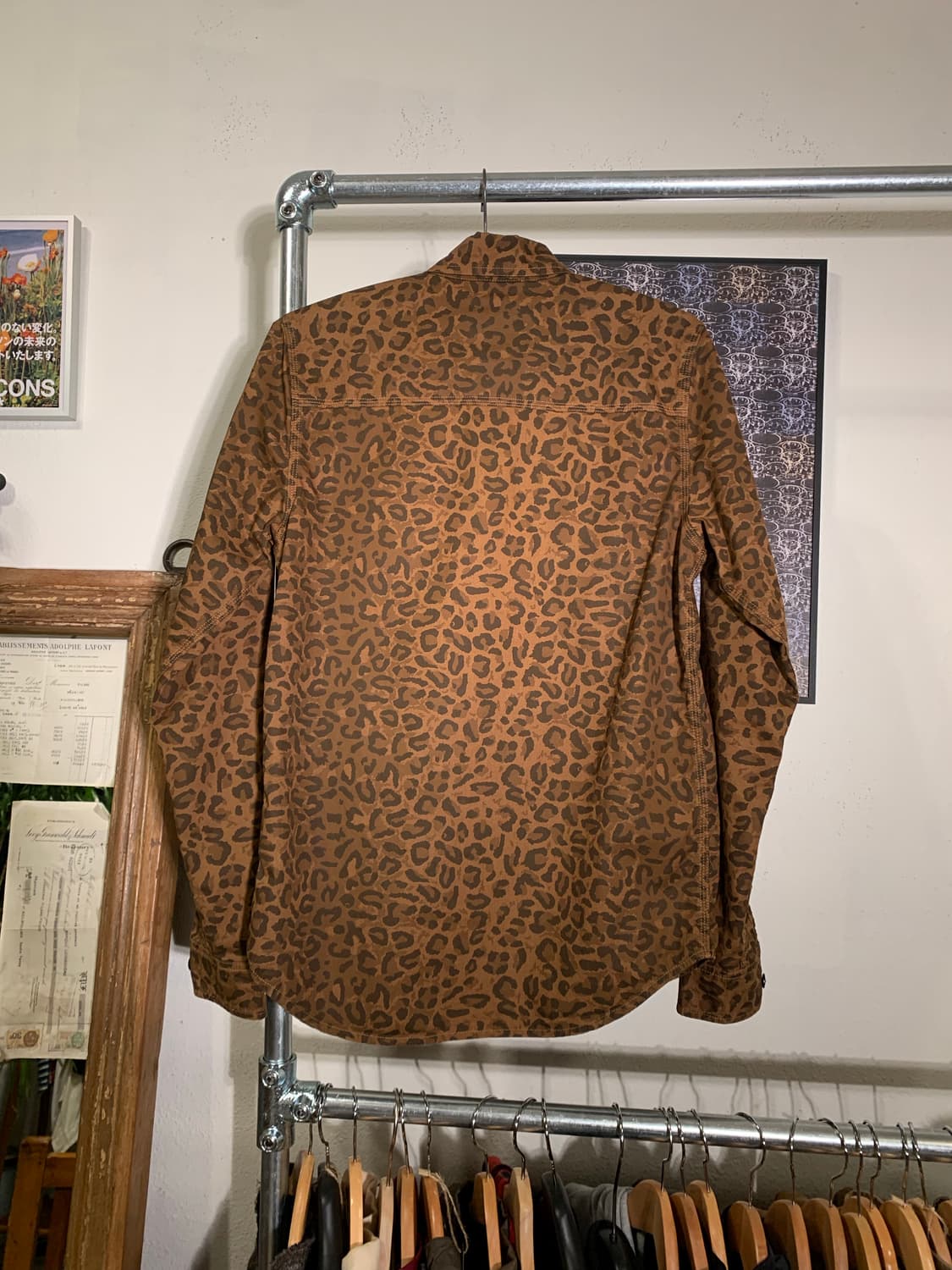 네이버후드 칼하트 레오파드 셔츠 상품이미지6