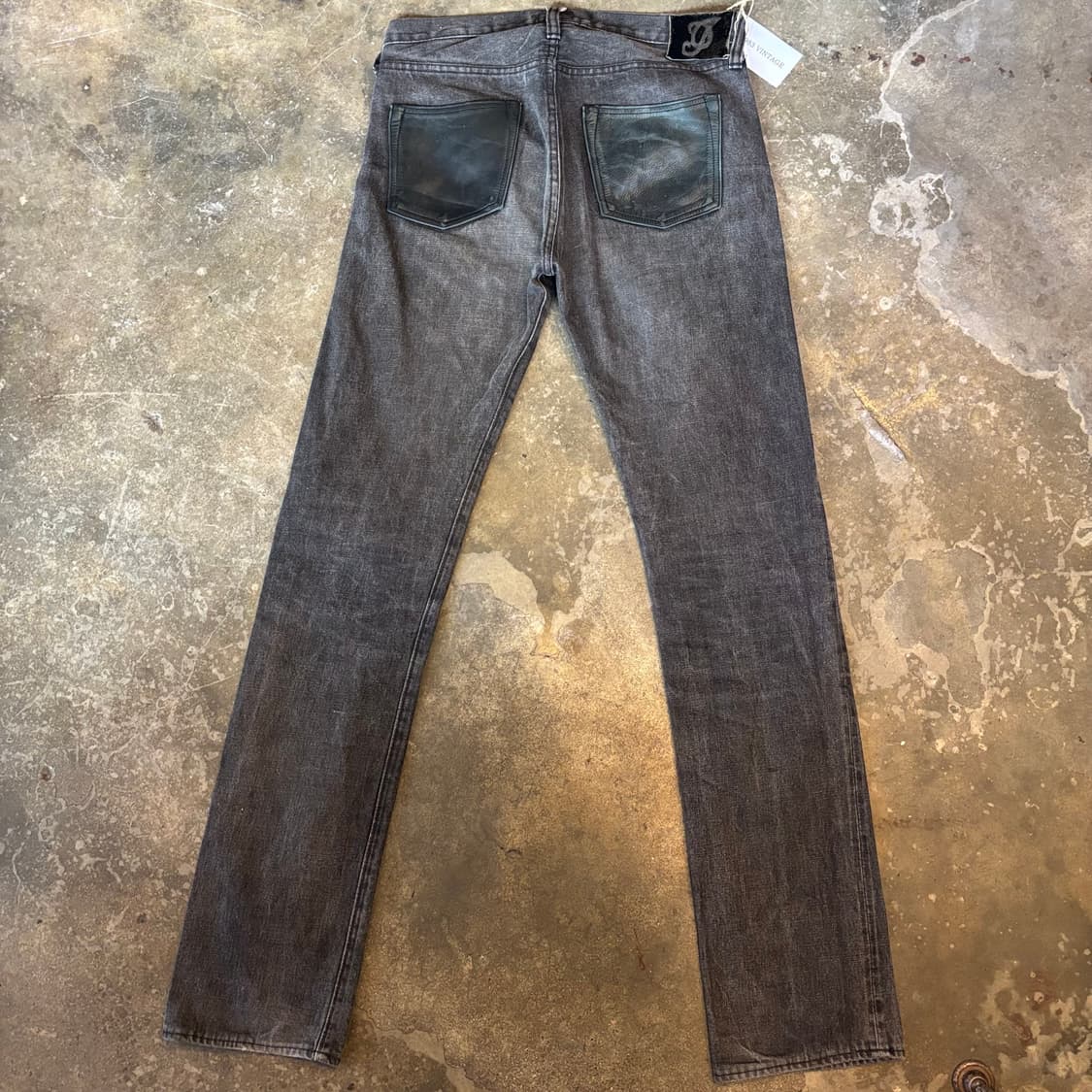 일본 인디언 모터사이클 셀비지 데님 팬츠 상품이미지5