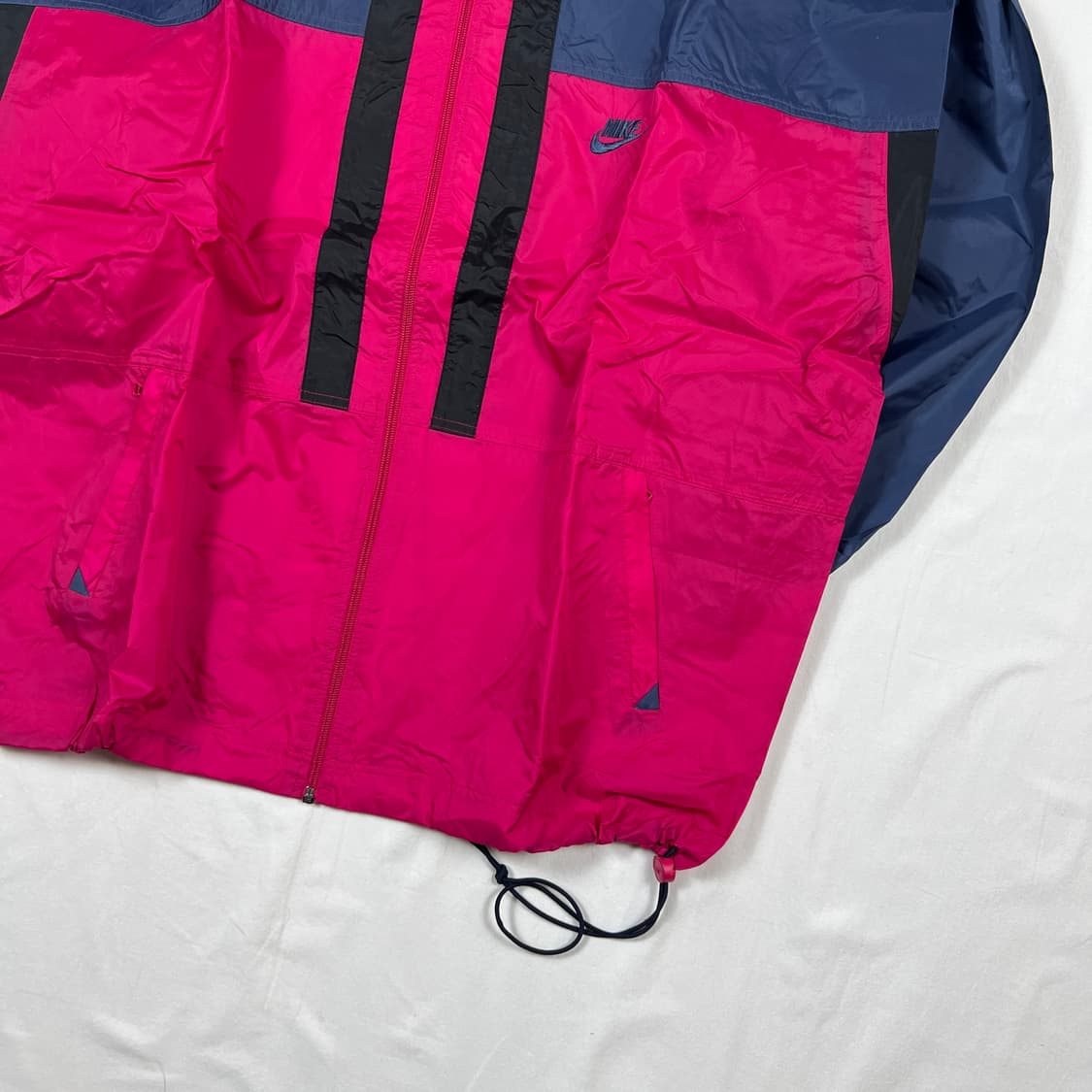90‘s 나이키 nike 스우시 저스트두잇 풀오버 바람막이 자켓 상품이미지3