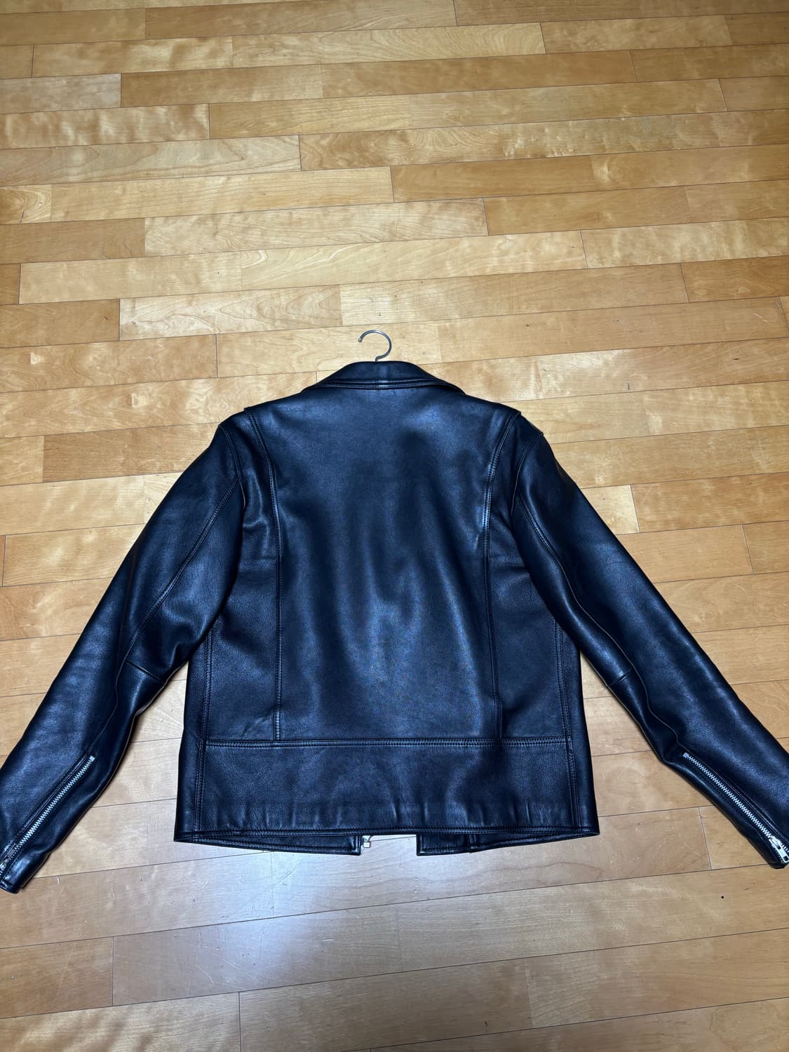 도프제이슨 램스킨 더블 라이더 자켓 L 상품이미지4