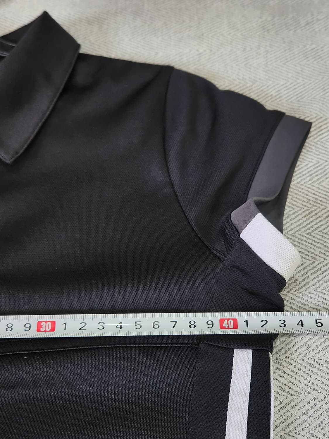 [M] 아디다스 기능성 climalite 여성 블랙 폴로 티셔츠 상품이미지7