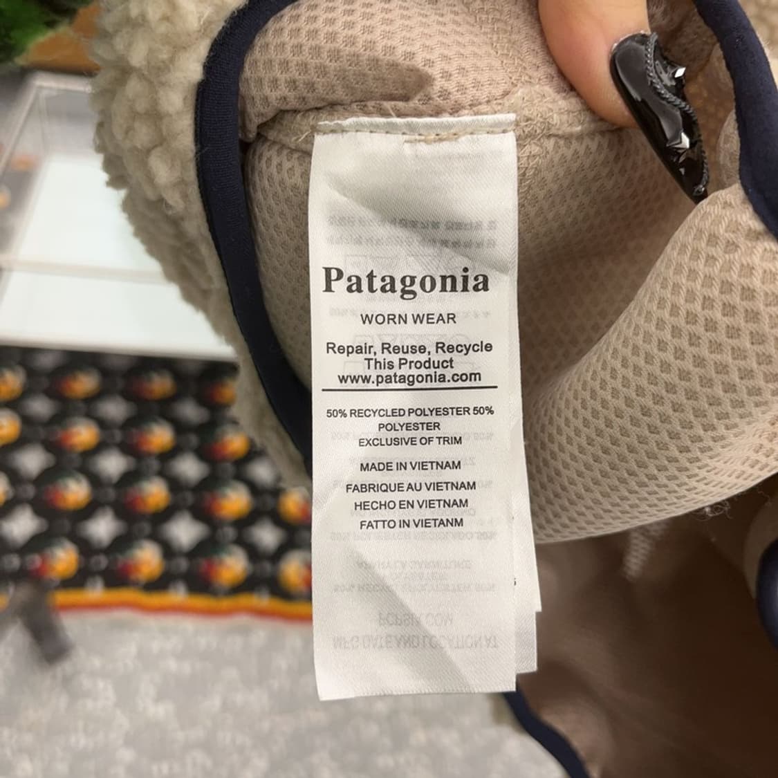 파타고니아 레트로X클래식 플리스 양털조끼 S C08541 상품이미지6