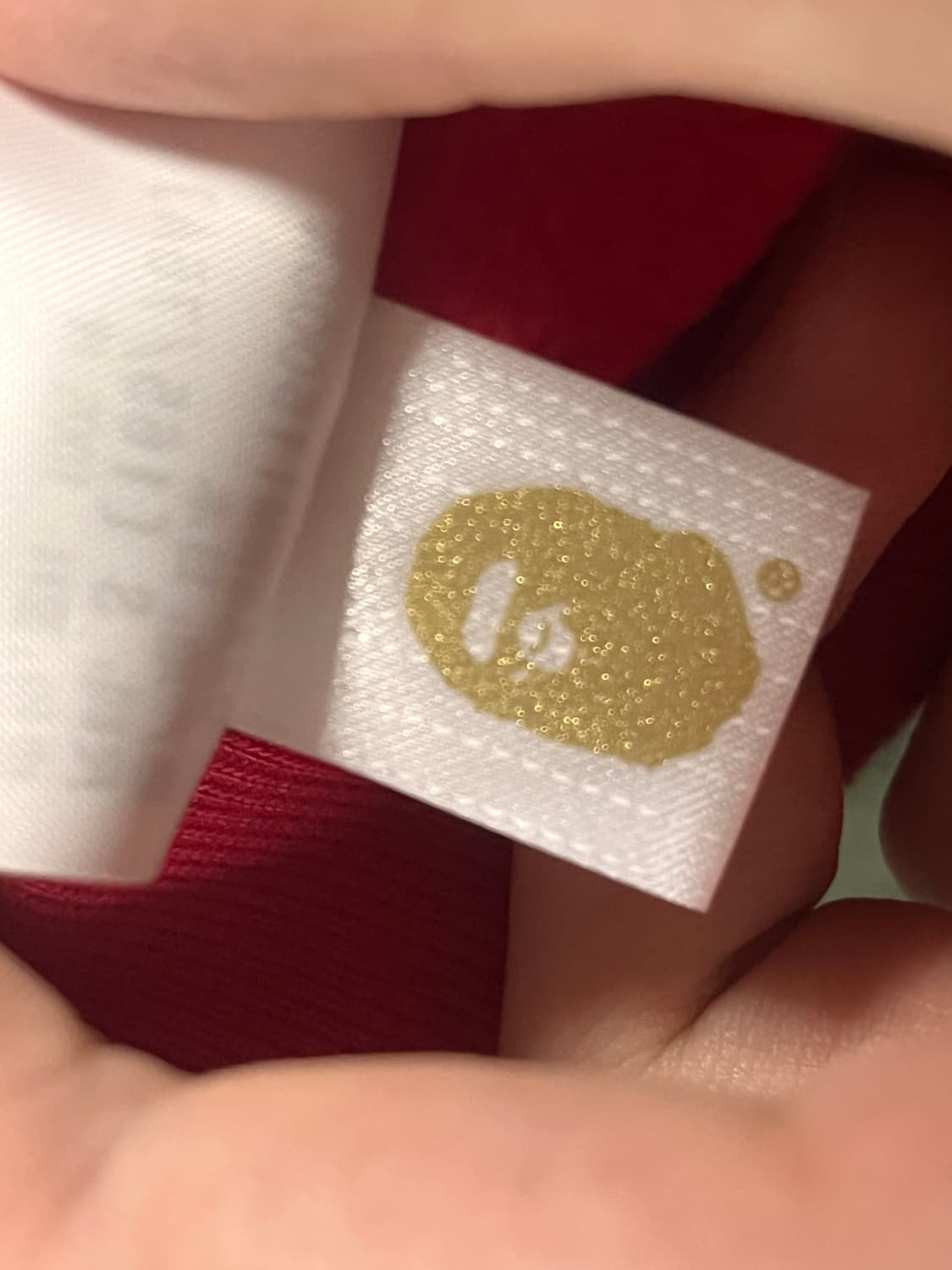 새상품급)베이프 레드 적계 샤크 후드집업  상품이미지5