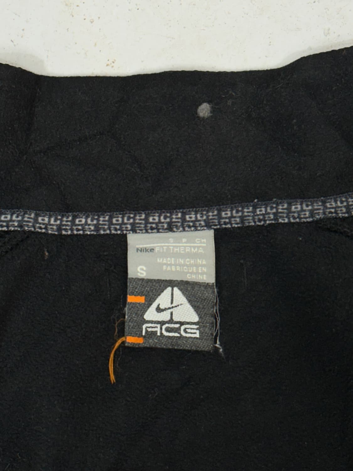 나이키 acg 블랙 후리스 기모 뽀글이 자켓 S 상품이미지7