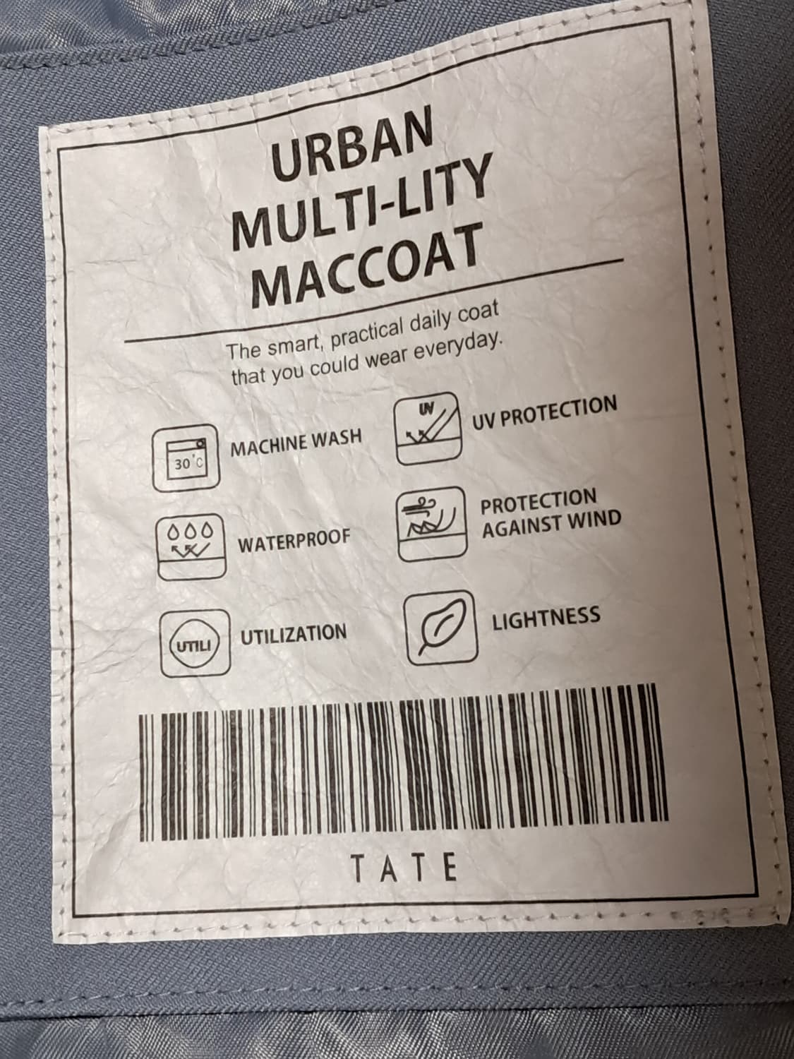 테이트 여성 맥코트 95 상품이미지8