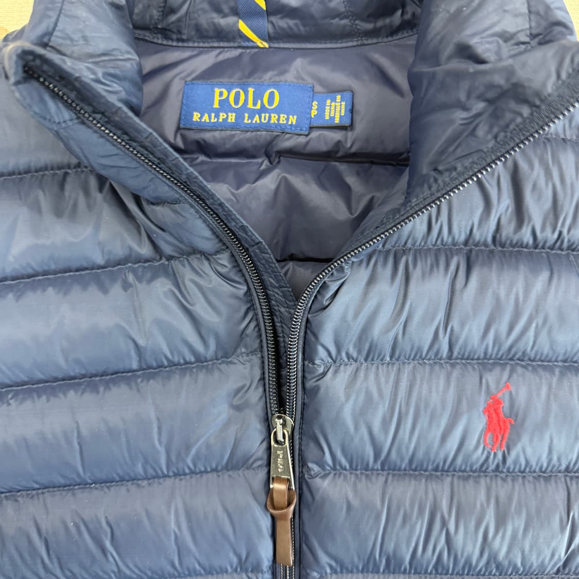 (S)폴로 랄프로렌 경량패딩 베스트 조끼(네이비) 상품이미지2