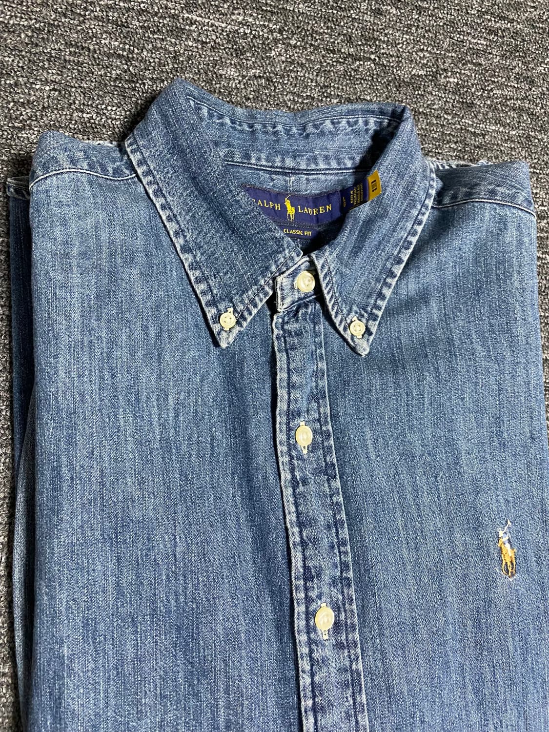 거의 새옷 옷정리 급처중. 최신형 QR택 폴로 청남방 상품이미지1