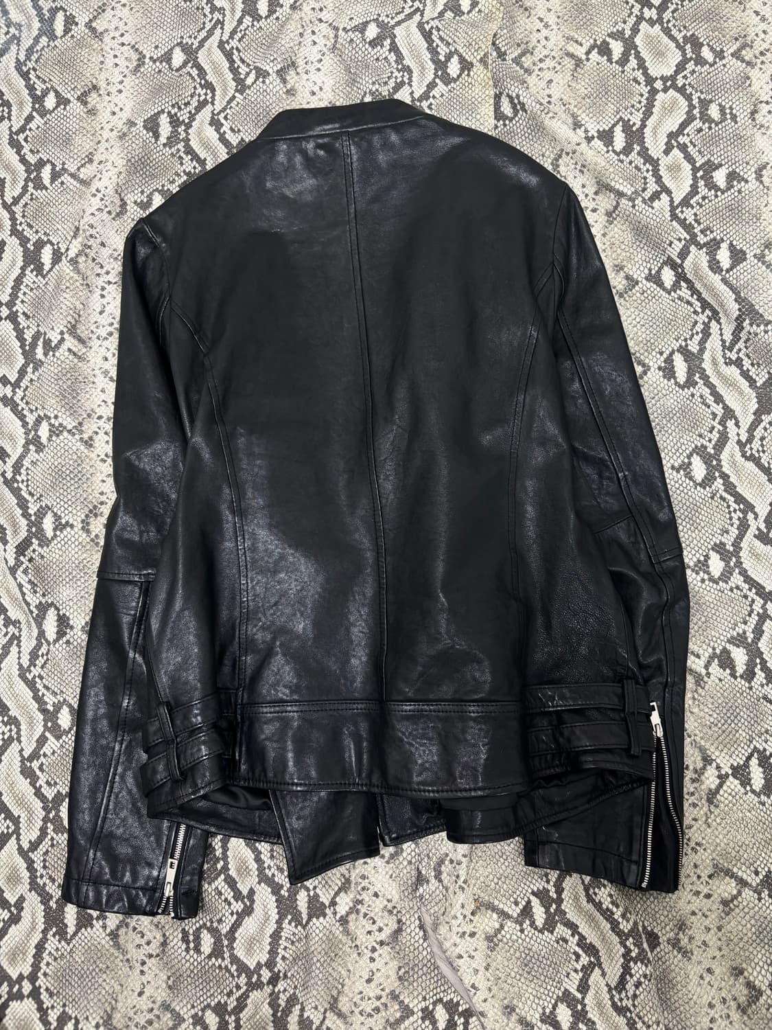 [SheepSkin] Two-Side Zippder Black Layer 상품이미지10