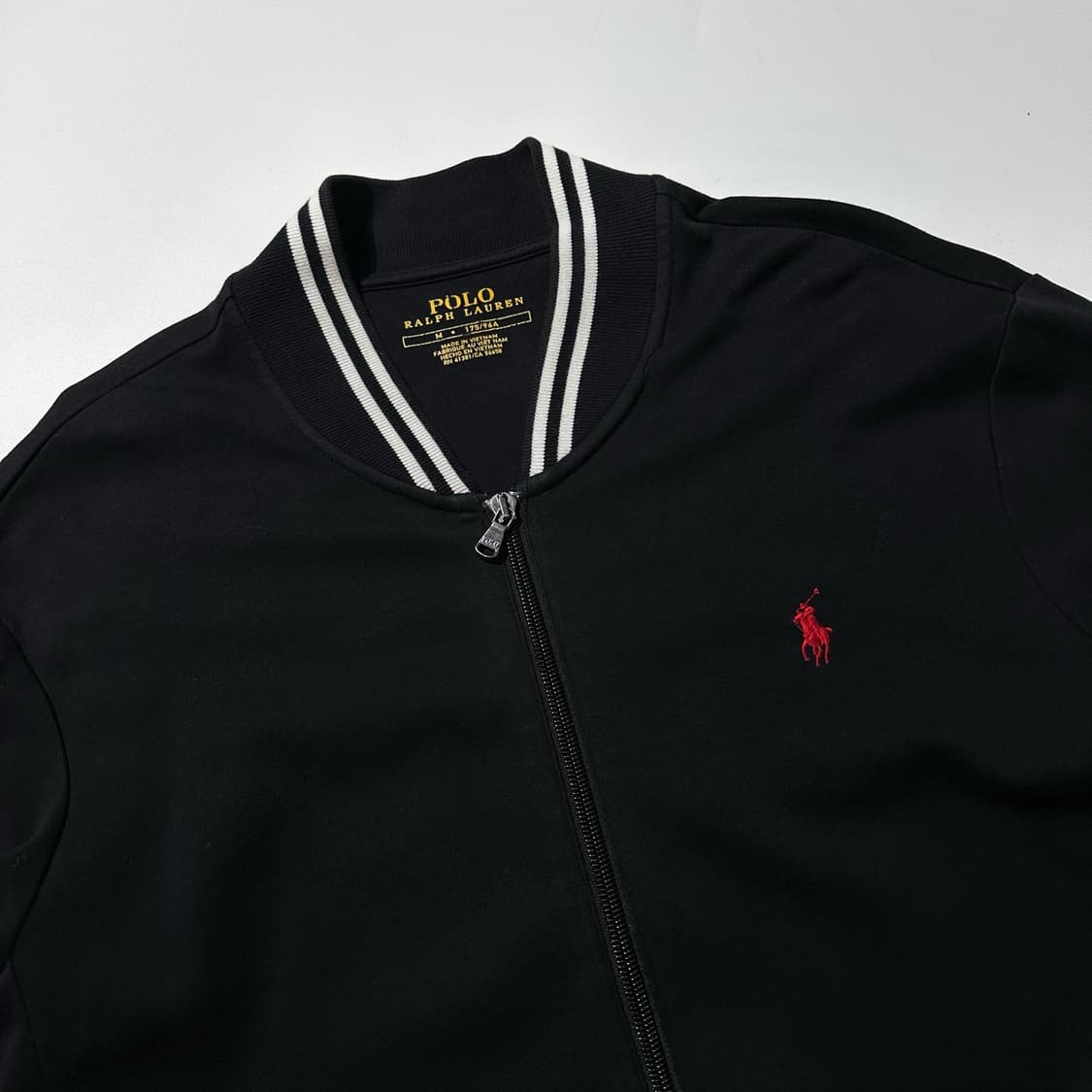 폴로 랄프로렌 코튼 블루종 자켓 블랙 상품이미지3