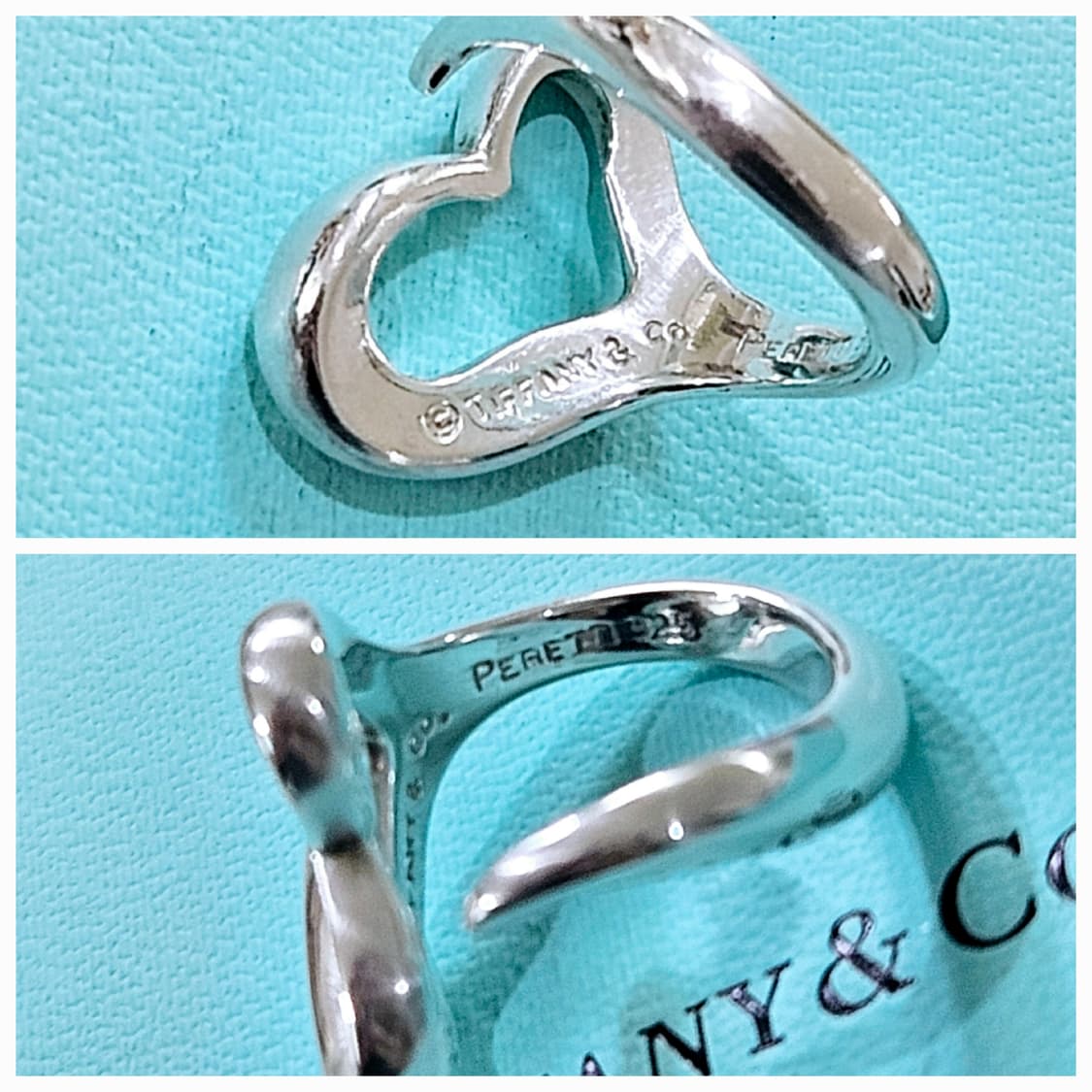 티파니앤코 오픈하트 반지 [국내9호/8~10호조절가능] 상품이미지2