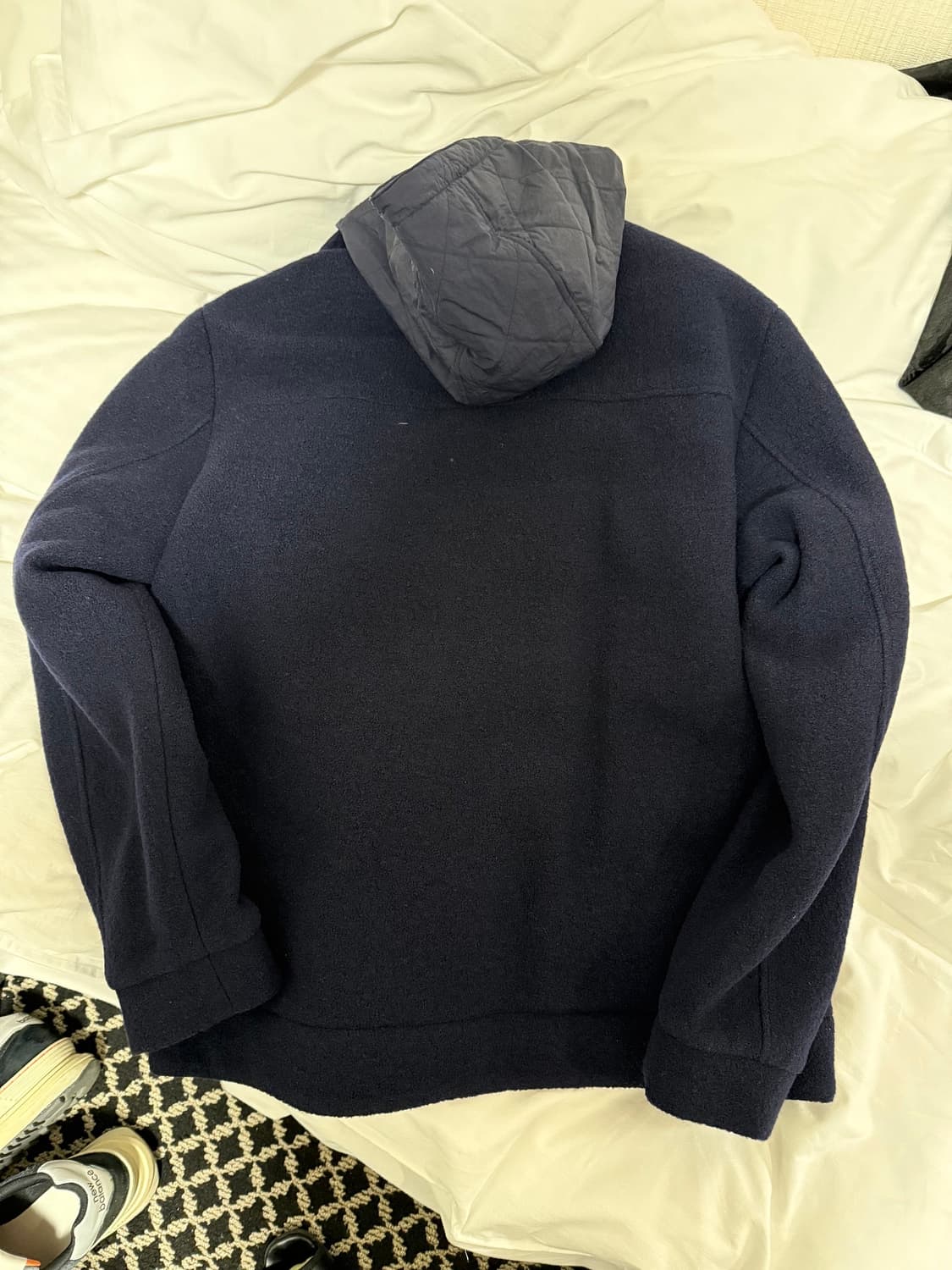 헨리코튼 / 디테처블 후드 울 다운 점퍼 105 사이즈 상품이미지4