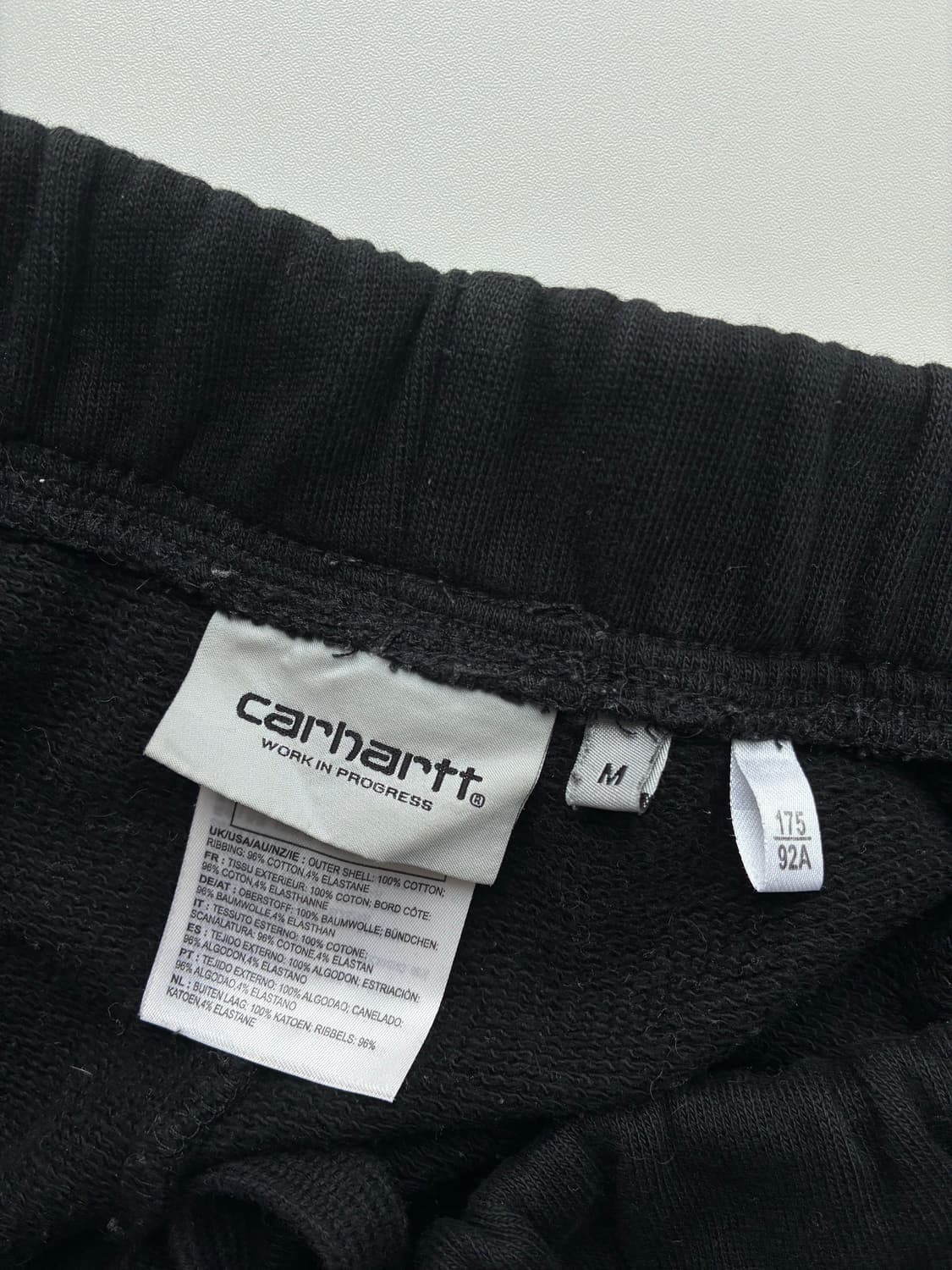 CARHARTT WIP POCKET SWEAT PANT BLACK M 상품이미지2