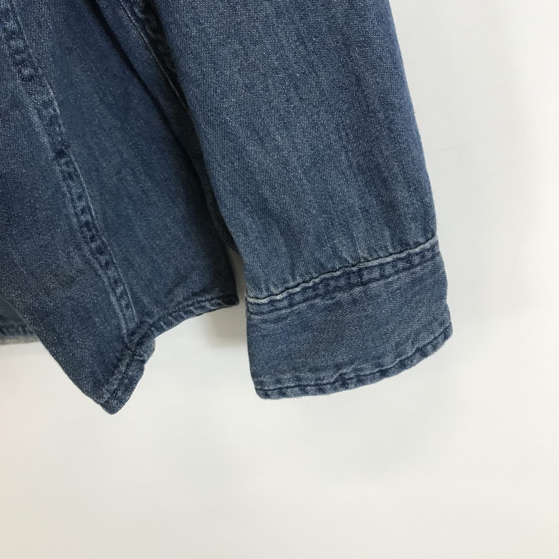 무신사스탠다드 릴렉스드 데님셔츠 미디엄인디고 [2XL] 상품이미지3