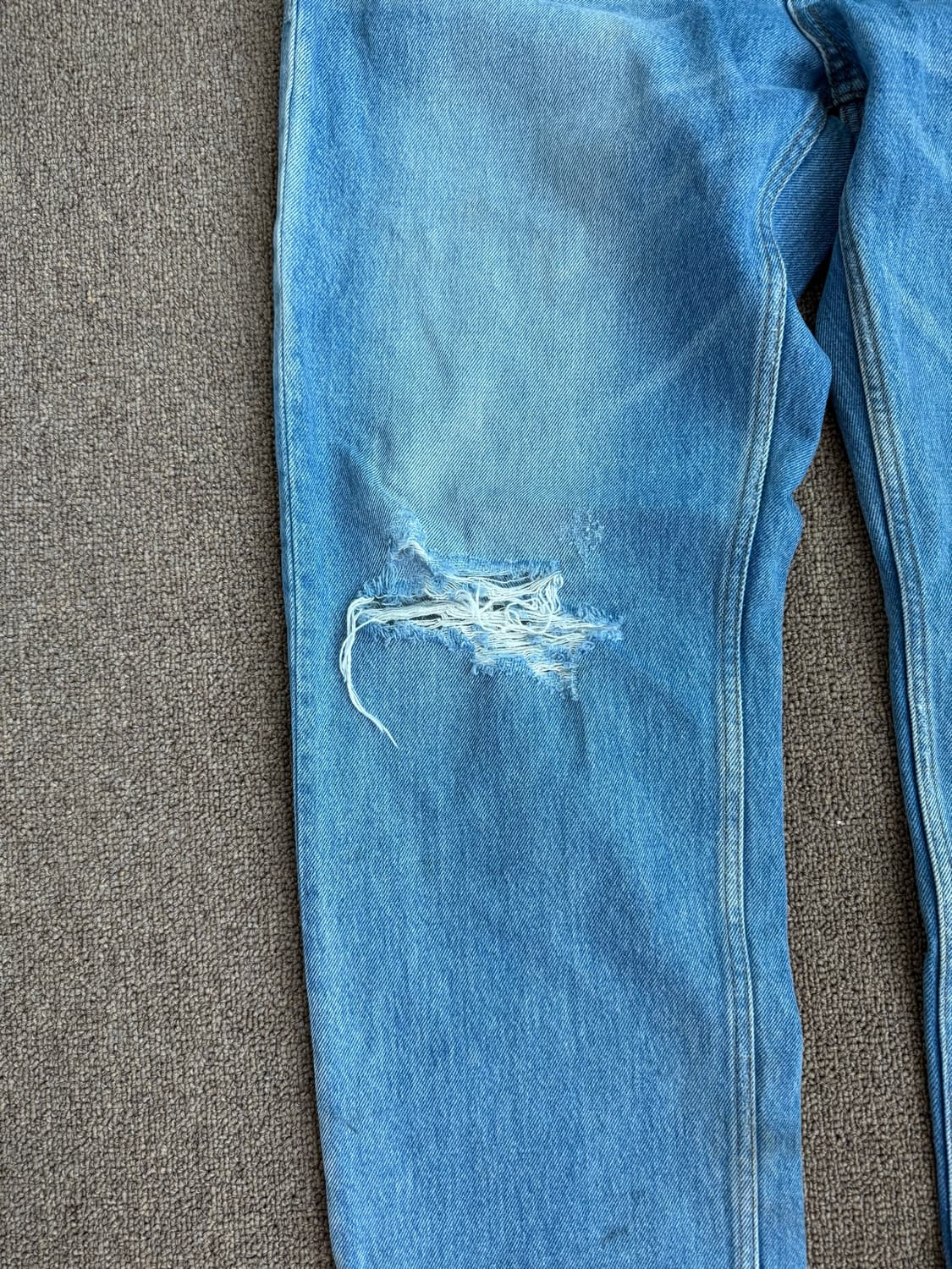 Alfred VTG DESTROYED DENIM PANTS 알프레드 상품이미지9