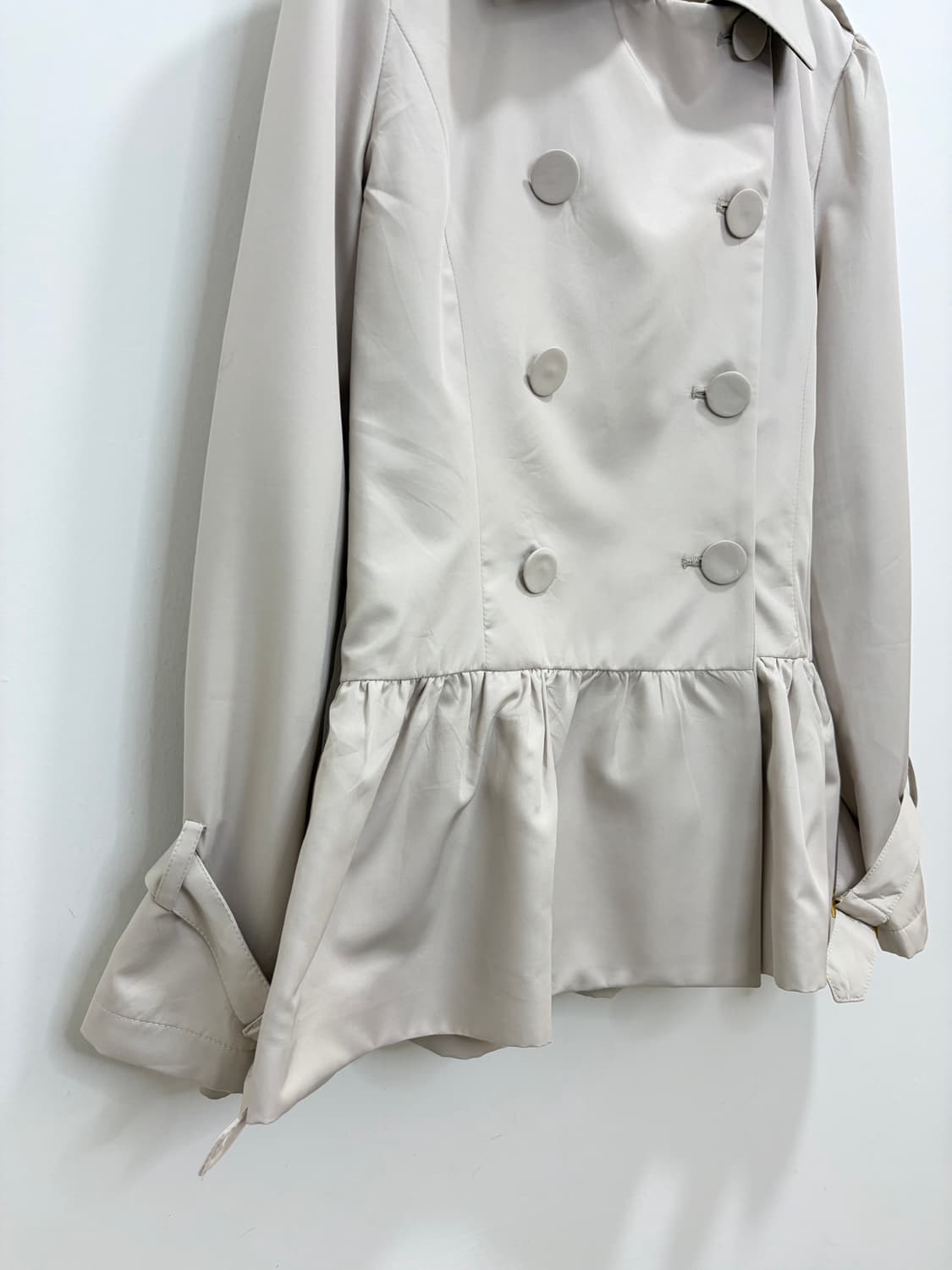 TRALALA 트랄라라 도트 더블 프릴 자켓 상품이미지7