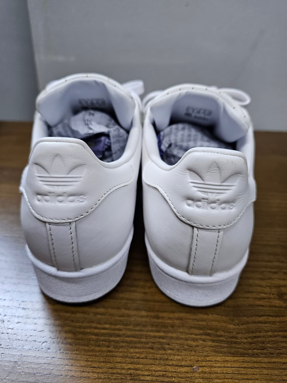 아디다스 슈퍼스타 금장 트리플화이트 상품이미지5