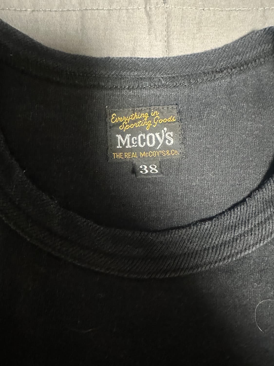 [38] 리얼맥코이 로고 반팔티 상품이미지2