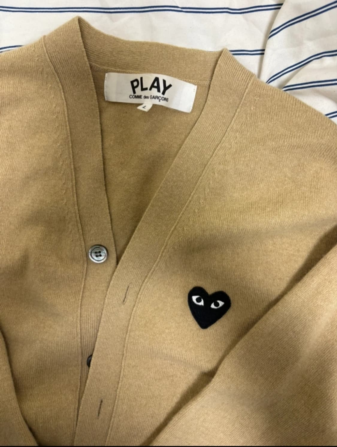 꼼데가르송 가디건 L 상품이미지1