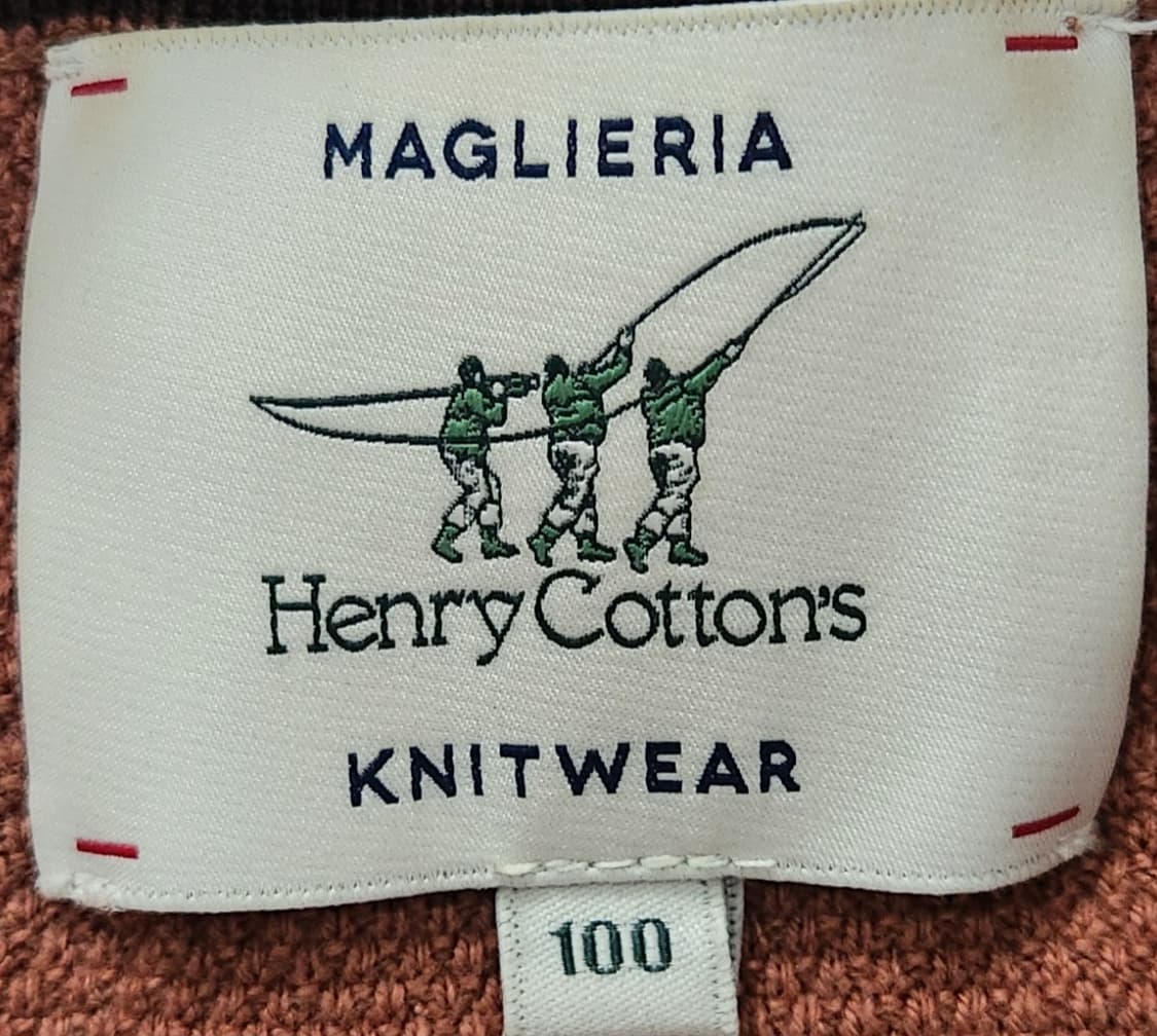 헨리코튼 캐시미어 니트 95-100 22SS 상품이미지4