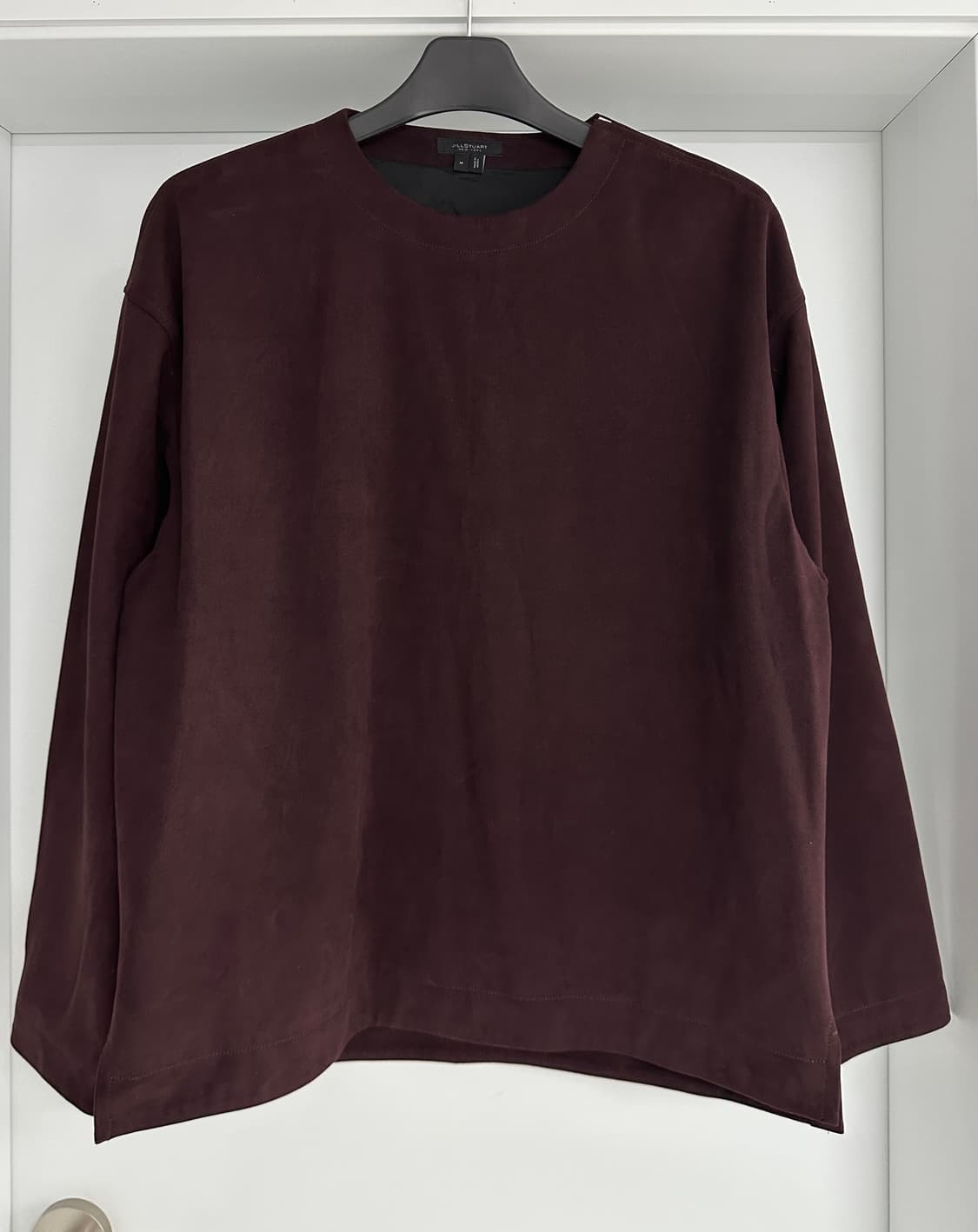 [질스튜어트] 남성 스웨이드 지퍼 셔츠 / 엑셀라지퍼 사용 상품이미지1