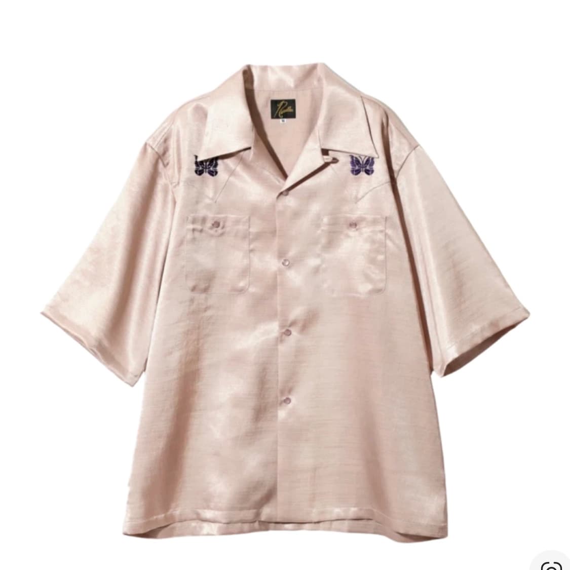 Needles 니들스 카우보이 셔츠 핑크 상품이미지1