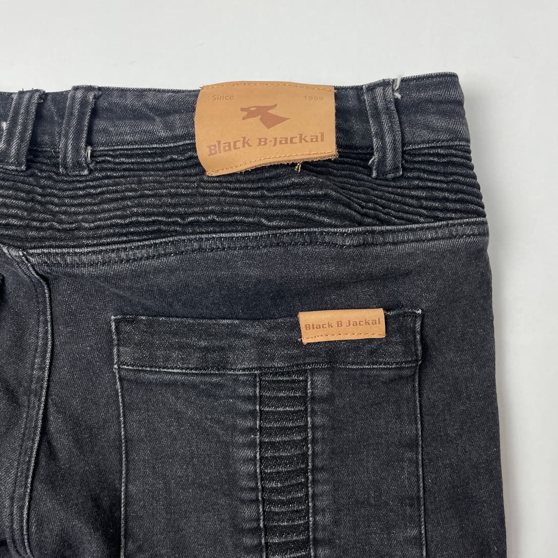 [택포] 블랙비자칼 바이크 라이딩 데님 팬츠 상품이미지4