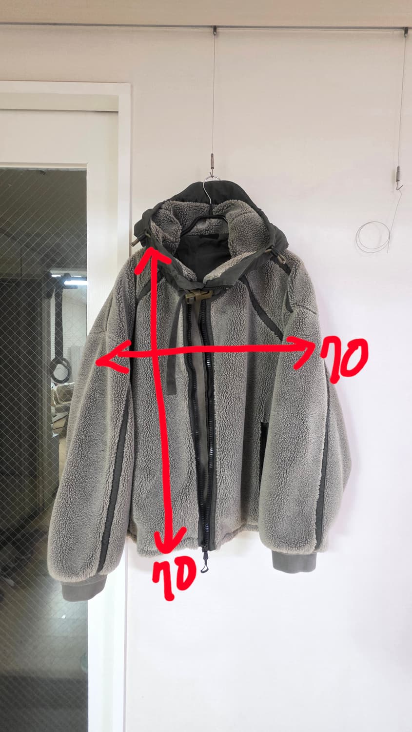 시스템옴므 부클 후드집업 후리스 (100) 상품이미지5