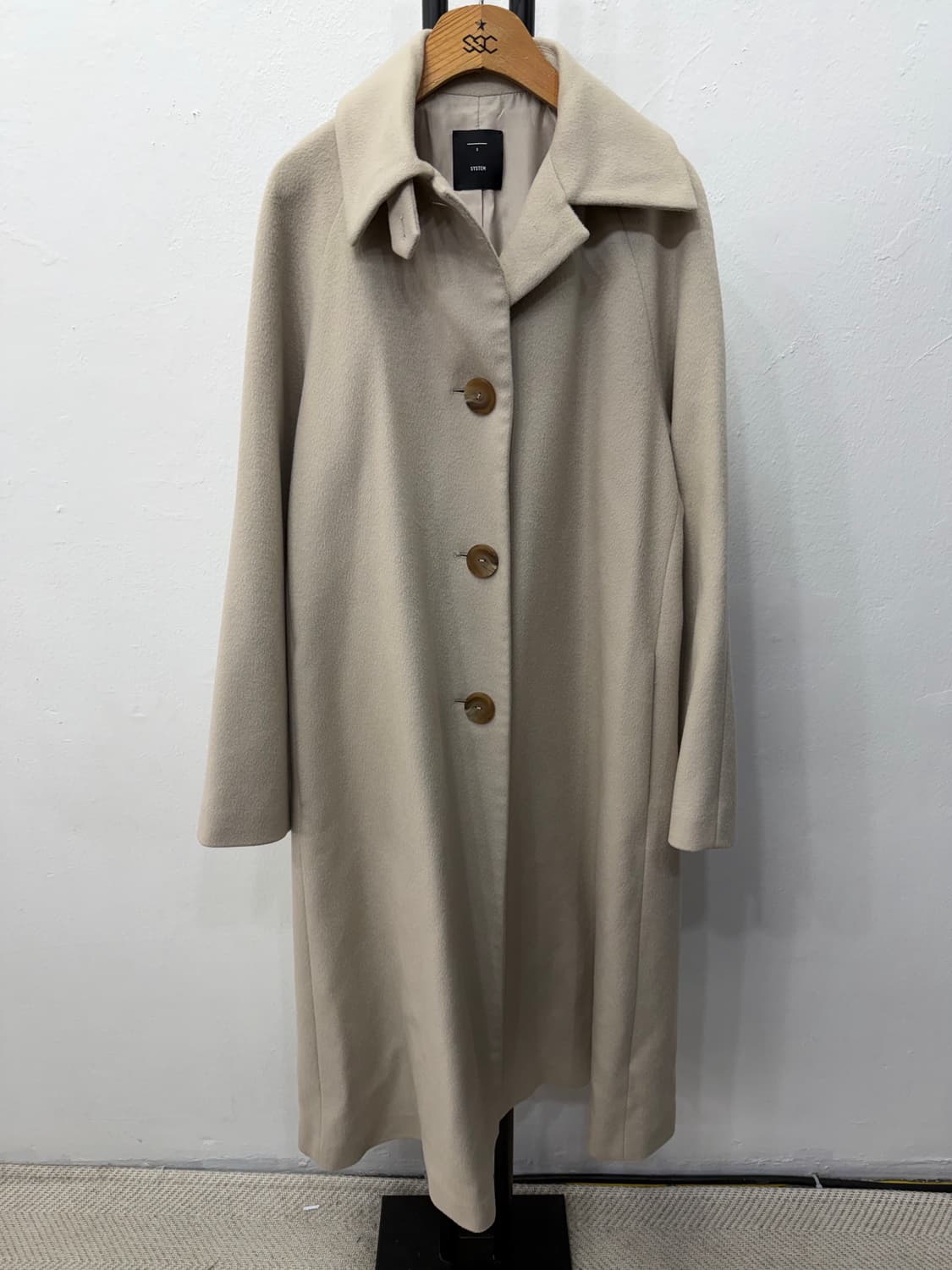 정품) SYSTEM 시스템 한섬 캐시미어 코트 82 상품이미지1
