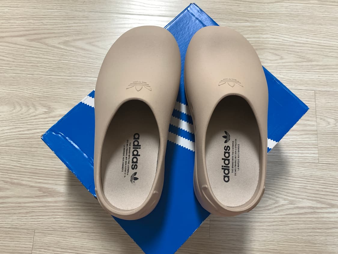 아디다스 아디폼 스탠 뮬 베이지 225 상품이미지5