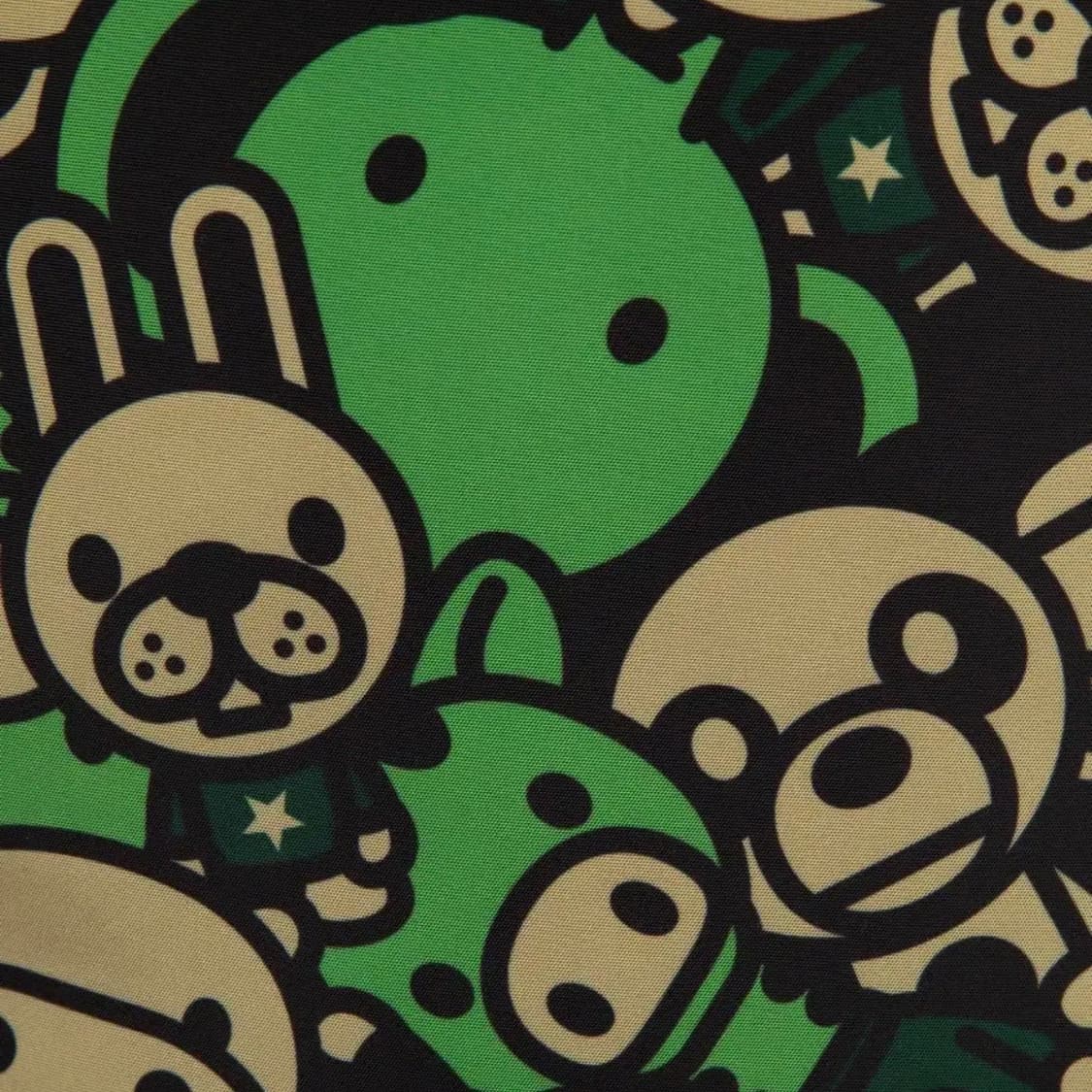 베이프 가방 베이비 마일로 미니 소프트 백팩 그린 상품이미지3