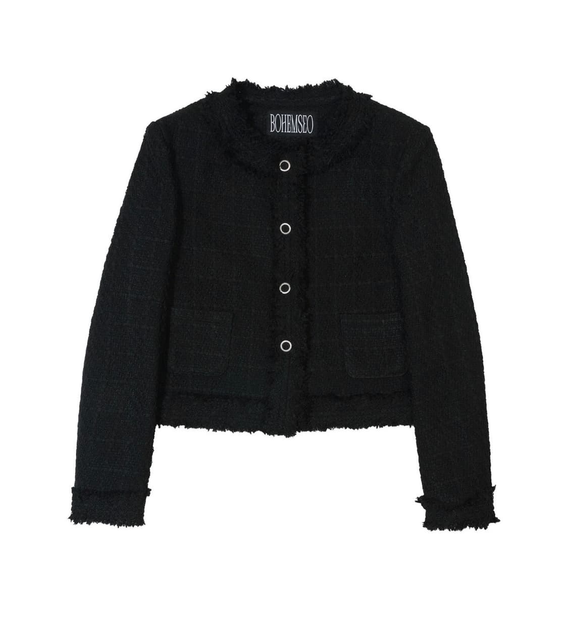 ROUGH ROUND TWEED JACKET 상품이미지2