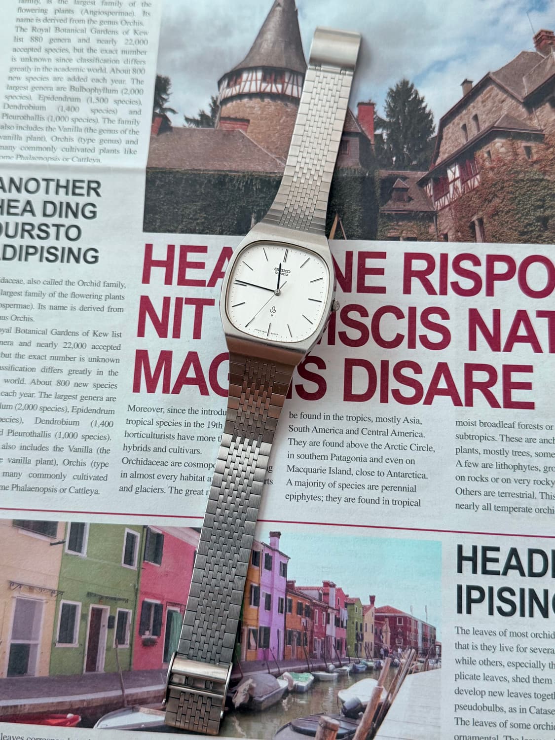 Seiko 세이코 쿼츠 스퀘어 1988 상품이미지2